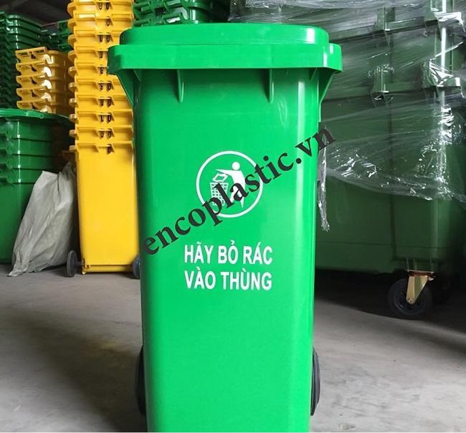 Sử dụng thùng rác nhựa HDPE giúp hệ sinh thái trở nên trong lành và sạch sẽ hơn.