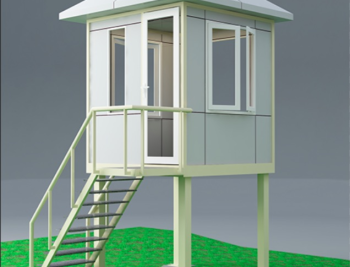 Cung cấp bốt gác composite hình lục lăng cho các dự án khu du lịch