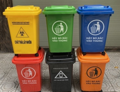 LỢI ÍCH THIẾT THỰC CỦA THÙNG RÁC HDPE 60L BÁNH XE