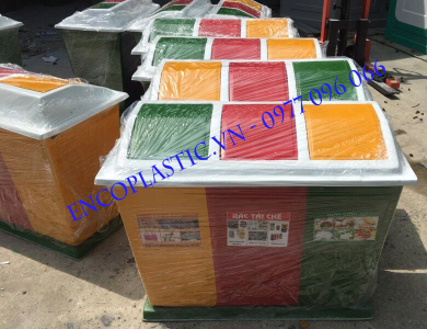 Thùng phân loại rác thải 