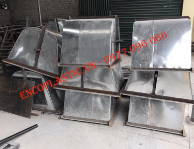 Xe thu gom rác bằng tôn, inox 400L - 500L / NHÀ PHÂN PHỐI CẤP 1 TẠI THÁI NGUYÊN