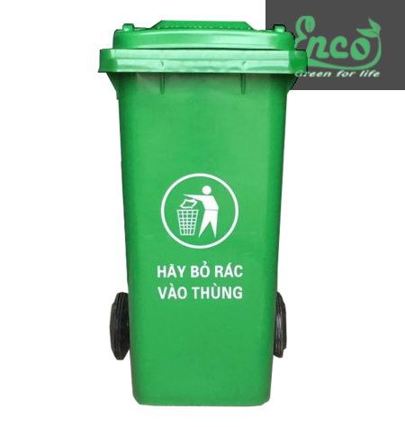 Thùng rác nhựa HDPE 120L