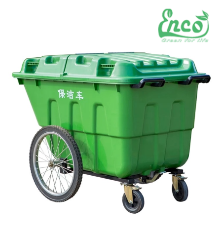 Xe thu gom rác HDPE 400L