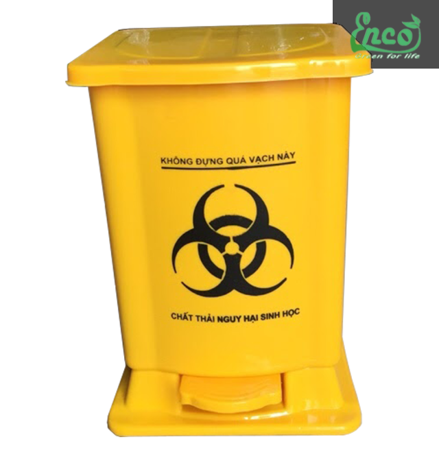 Thùng rác y tế đạp chân